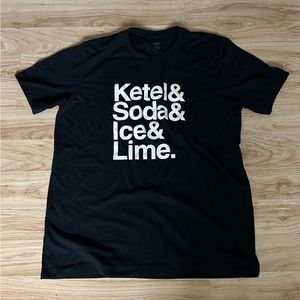Ketel One Vodka Black Men’s XL T-shirt